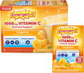 Emergen-C 1000mg Vitamina C en Polvo Sabor Mandarina 30 Sobres - Apoyo Inmunológico con Zinc, Manganeso, 7 Vitaminas B y Electrolitos