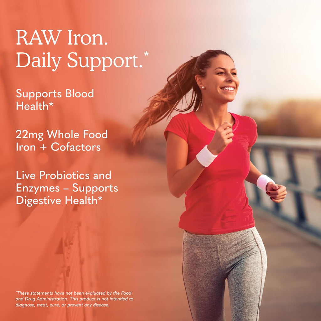 Garden of Life Vitamin Code Raw Iron - 30 Cápsulas Veganas