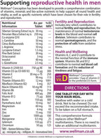 Vitabiotics Wellman Conception 30 Comprimidos