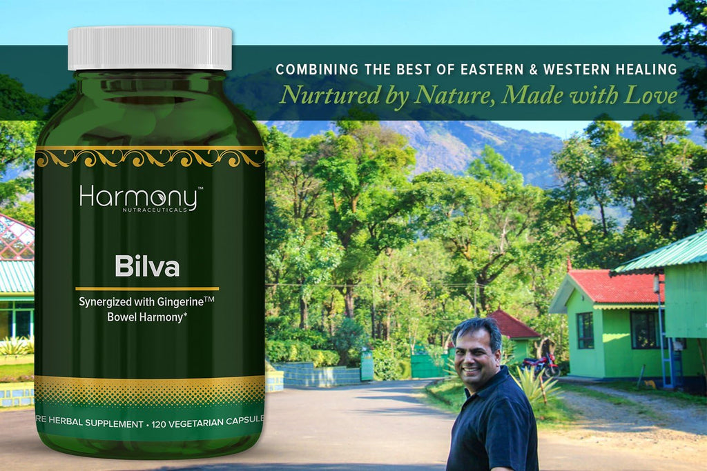 Harmony Nutraceuticals Bilva Supreme - Suplemento Ayurvédico para la Digestión con Jengibre - 120 Cápsulas Veganas