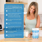 Colostrum-LD con Sistema de Liberación Liposomal - Polvo de Calostro - Sin Gluten, Bajo en Lactosa - 68 Dosis - 340g Vainilla