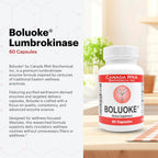 Boluoke Lumbrokinase - 60 Cápsulas - Enzima para el Bienestar Circulatorio