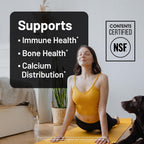 NatureWise Vitamina D3 + K2 Vegano - 5000 UI D3 + 100 mcg K2 MK-7 - Apoyo Óseo - Con Aceite de Oliva Virgen Extra Orgánico - No GMO