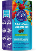 NaturVet Evolutions Todo-en-Uno + Superalimentos 180 comprimidos masticables para perros