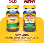 Nature Made Advanced Multivitamin Gummies para Adultos, 90 Gominolas