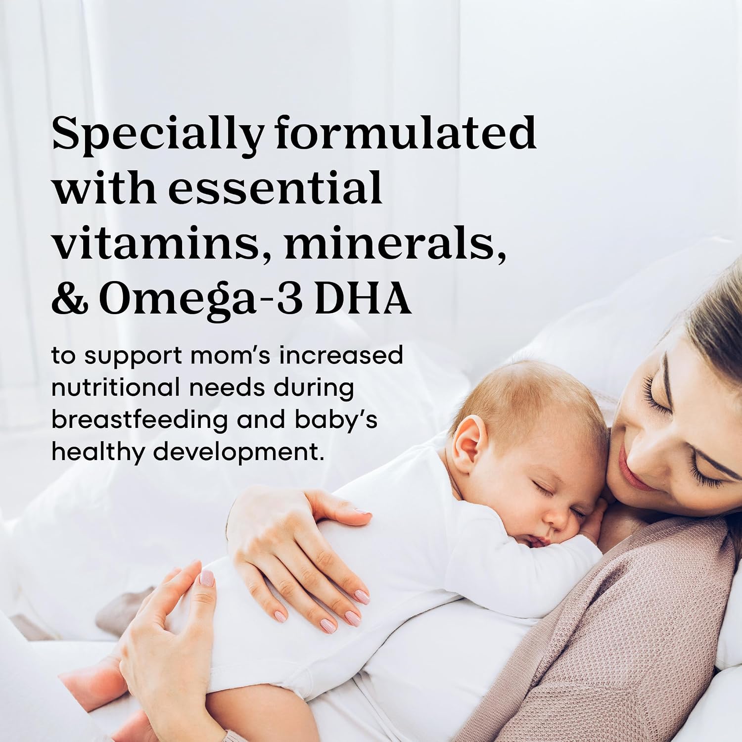 One A Day Postnatal para Mujeres – Multivitamínico Postparto con Ácido Fólico, Omega-3 DHA, Vitaminas B – 60 Cápsulas Blandas