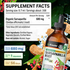 BIO KRAUTER® Extracto de Zarzaparrilla - Apoyo Hepático y Detox Natural 118 ml