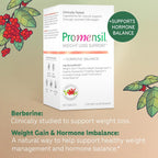 Promensil Weight Loss Support - Berberina HCL con Té Verde y Sauzgatillo - 60 Comprimidos