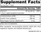 Source Naturals DIM, Diindolylmethane 200mg con BioPerine, Vitamina E y Más - 60 Comprimidos
