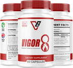 (5 Pack) Vigor 8 For Men, Vigor 8 Pills For Men, Vigor 8 Force For Men, Vigor8 Pills, Vigor 8 Pills, Vigor 8 Premium Formula, Vigor8 Male Pills, Vigor 8 Male Supplement, 300 Capsules for 5 Months