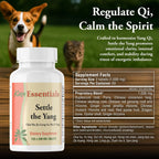 Kan Herb Company Settle the Yang – 120 Tablets for Dogs and Cats