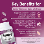21st Century Sentry Senior Women 50+ Multivitamínico, 100 Comprimidos