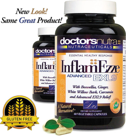 Doctors Nutra Nutraceuticals InflamEzze (Paquete de 2) - 120 Cápsulas – Image 2