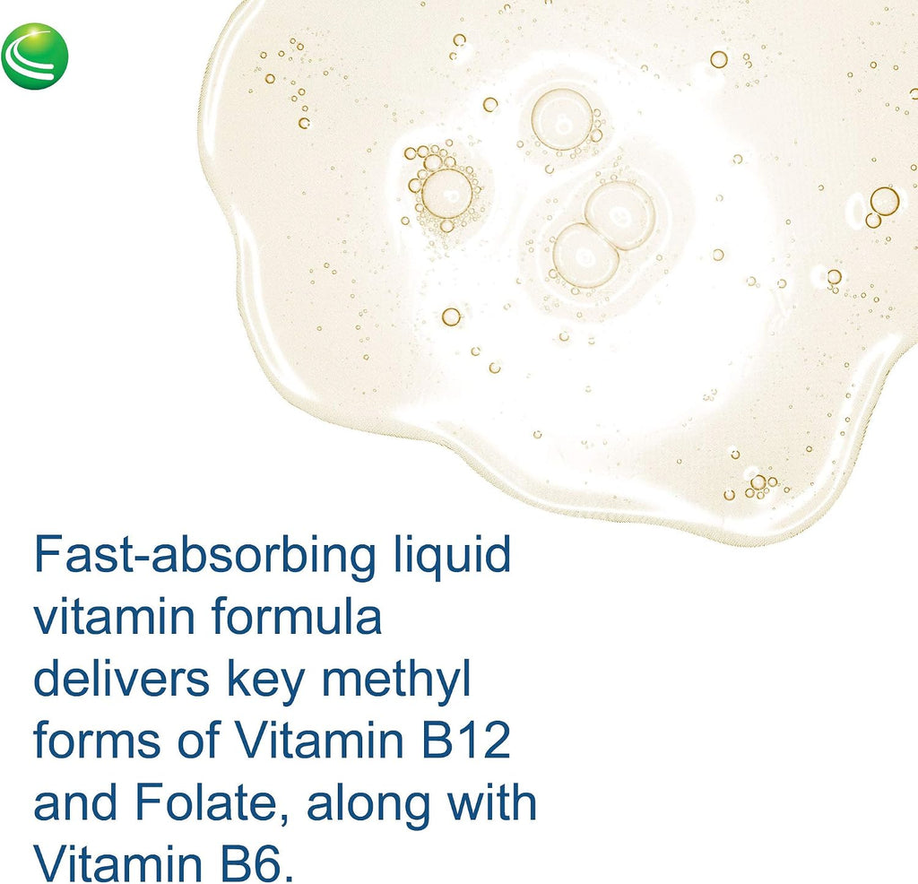 Methyl Factors - Gotas Sublinguales de Vitaminas B12, B6 y Ácido Fólico Metilados - 60 ml