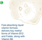 Methyl Factors - Gotas Sublinguales de Vitaminas B12, B6 y Ácido Fólico Metilados - 60 ml