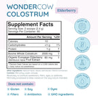 WONDERCOW Calostro Bovino en Polvo con Saúco - 60 Dosis