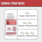 MAAC10 Ácido Ursólico 50mg (100 Cápsulas) - Extracto de Romero - Activador AMPK y Sirtuinas