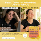 Vitamin D3 K2 Supplement 5000 IU - Tiras Orales de Rápida Absorción para Huesos y Corazón - Fórmula Vegana - No GMO - Sin Azúcar (30 Tiras)