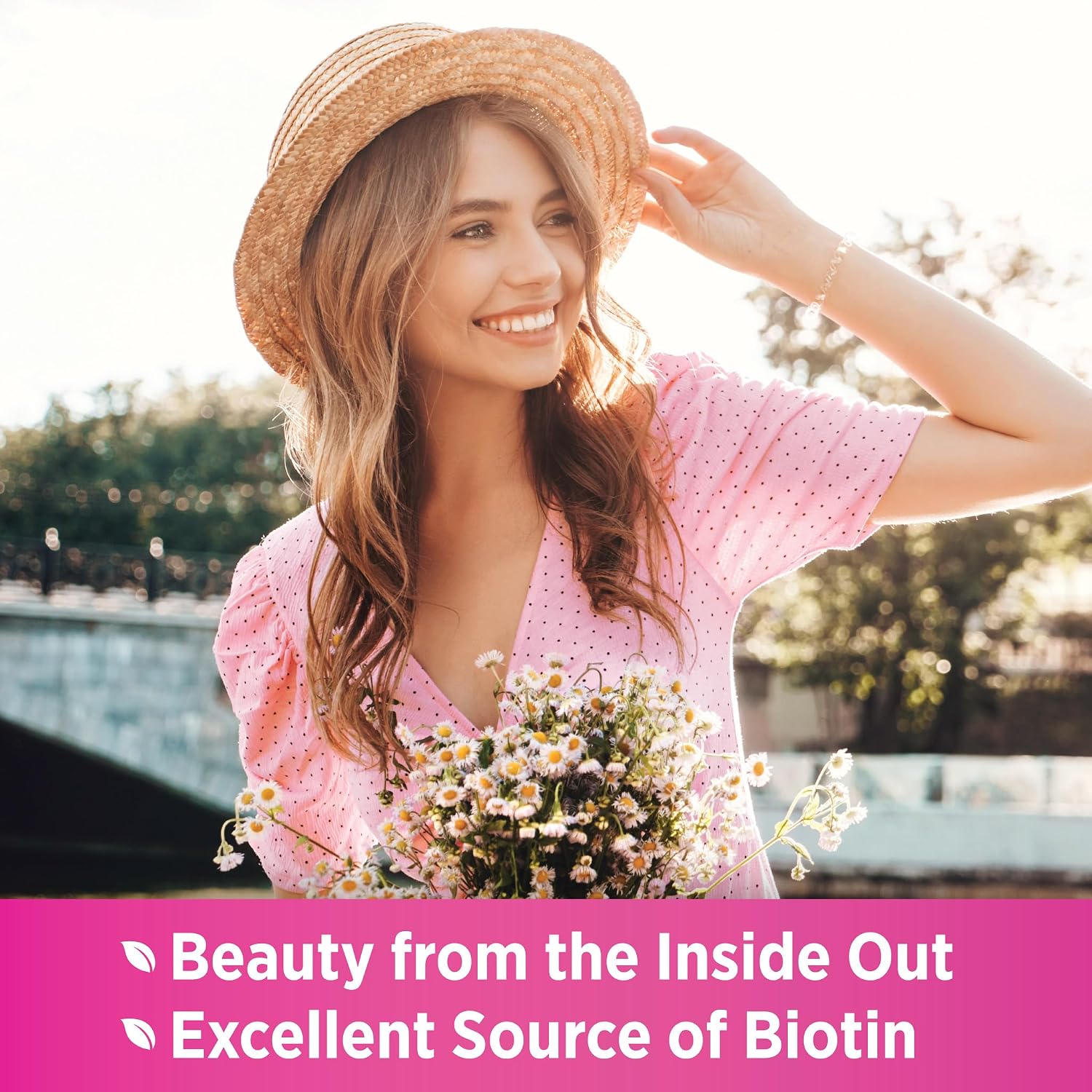 Nature's Truth Vitaminas para Cabello, Piel y Uñas | 5000mcg | 250 Cápsulas Blandas | Colágeno, Biotina y Aceite de Coco | Sin Gluten y No OGM