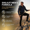 Shilajit para Hombres - Complejo con Sea Moss, Tongkat Ali, Ashwagandha y CoQ10 - 90 Cápsulas