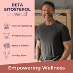 LongLifeNutri Beta Sitosterol 1000mg - Suplemento de Fitoesteroles, 200 Cápsulas Vegetarianas