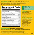 Nature Made Super B Complex con Vitamina C y Ácido Fólico, 360 Comprimidos