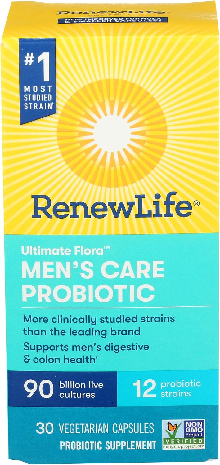 Renew Life Ultimate Flora Men's Care Probiotic, 30 cápsulas