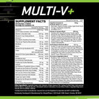 Muscle Pharm Essentials Multi-V+ - Multivitamínico para Deportistas, 90 Comprimidos