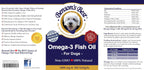 Benson's Best Omega 3 Fish Oil for Dogs - Anchovy Oil Capsules - 200 Count 1000mg Capsules - 100% Pure, Non-GMO, All Natural Supplement for Dogs