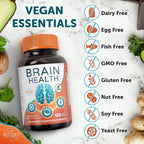 NextGenU Suplemento Cerebral - 120 Cápsulas Veganas - Nootrópico con Aminoácidos, Polifenoles y Vitaminas B