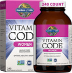 Garden of Life Vitamin Code Multivitamínico para Mujeres con Hierro y Folato, 120 Cápsulas