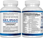 Arazo Nutrition Brain Plus – Suplemento Nootrópico para Memoria, Enfoque y Claridad Mental con DMAE, Bacopa Monnieri, L-Glutamina y Multivitaminas