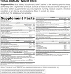 ONNIT Total Human Multivitamínico Diario Completo – Paquetes Día y Noche para Hombres y Mujeres, 60 Paquetes (30 Días)
