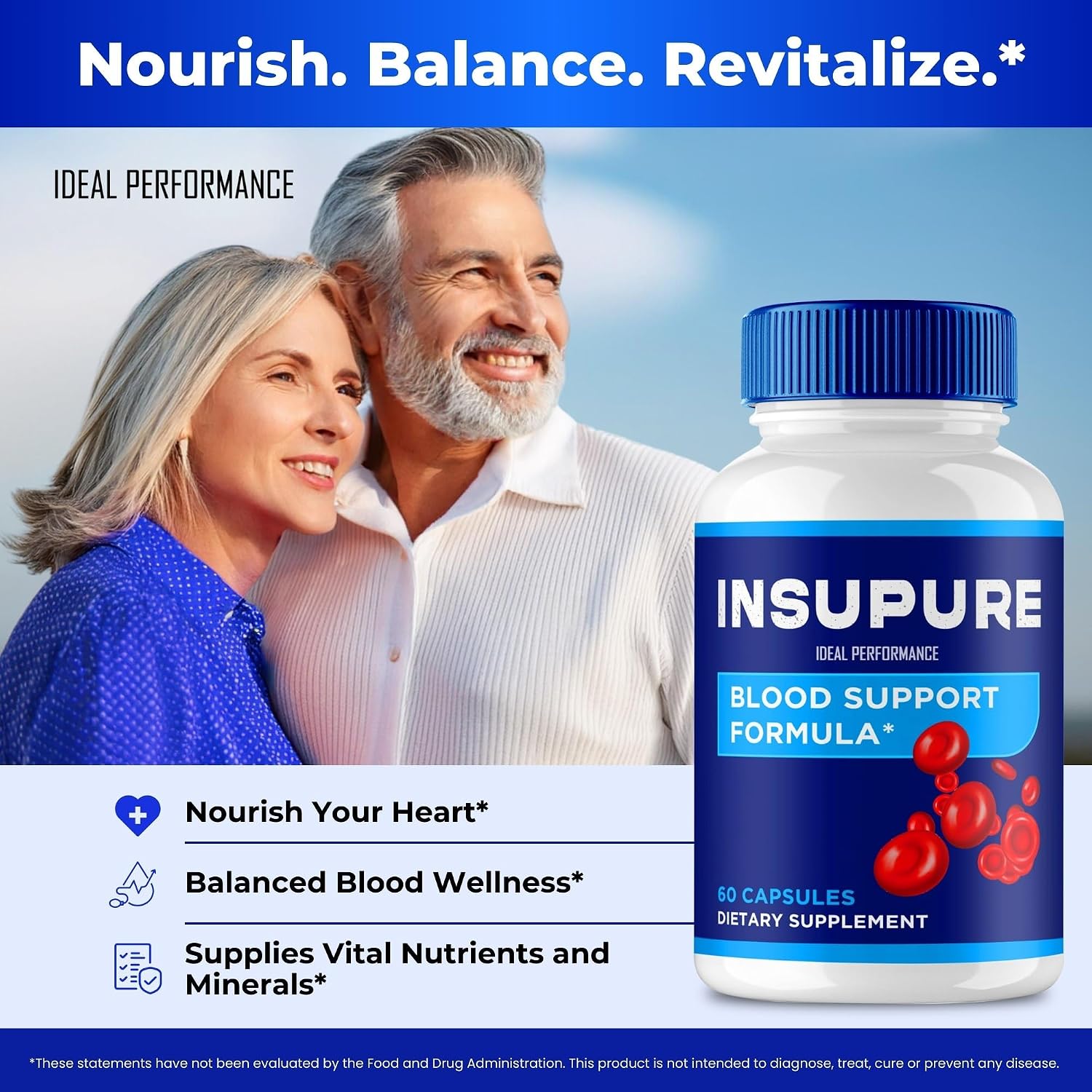 Insupure Cápsulas - Suplemento Natural de Máxima Potencia (5 Paquetes)