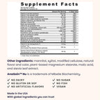 EZ Melts Women's Multi + Hair Growth - Multivitamínico Diario para Mujeres - Apoya la Energía y Reduce la Caída del Cabello - No-GMO y Vegano - Sabor Melocotón - 60 Comprimidos (30 Dosis)