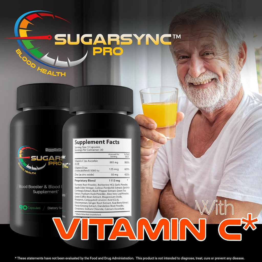 Sugar Sync Pro - Suplemento para el Equilibrio del Azúcar en Sangre