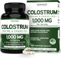 Calostro Bovino (120 Cápsulas) - 1000mg por Ración - 20% IgG - Dorado Nutrition