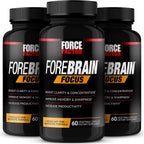 Force Factor Forebrain Focus - Suplemento para la Concentración y Memoria, 180 Cápsulas