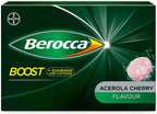Berocca Boost Multivitamínico con Cafeína y Guaraná - Pack de 20 Comprimidos