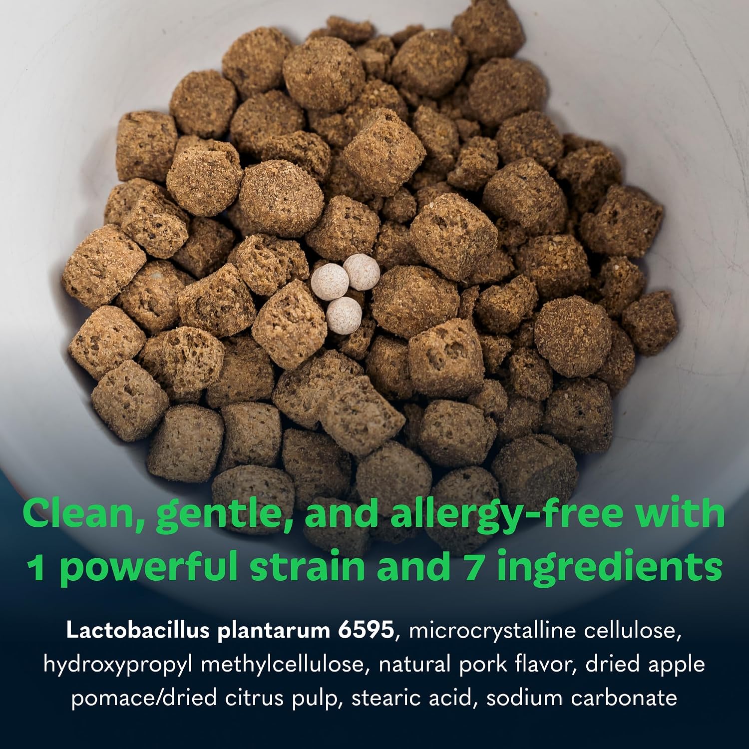 Tails 'N' Tummies Probióticos para Perros - 60 Tabletas para Alergias, Picazón y Salud Digestiva