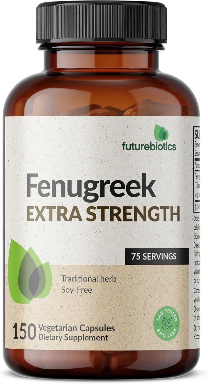 Futurebiotics Fenogreco Extra Strength - 150 Cápsulas Vegetarianas