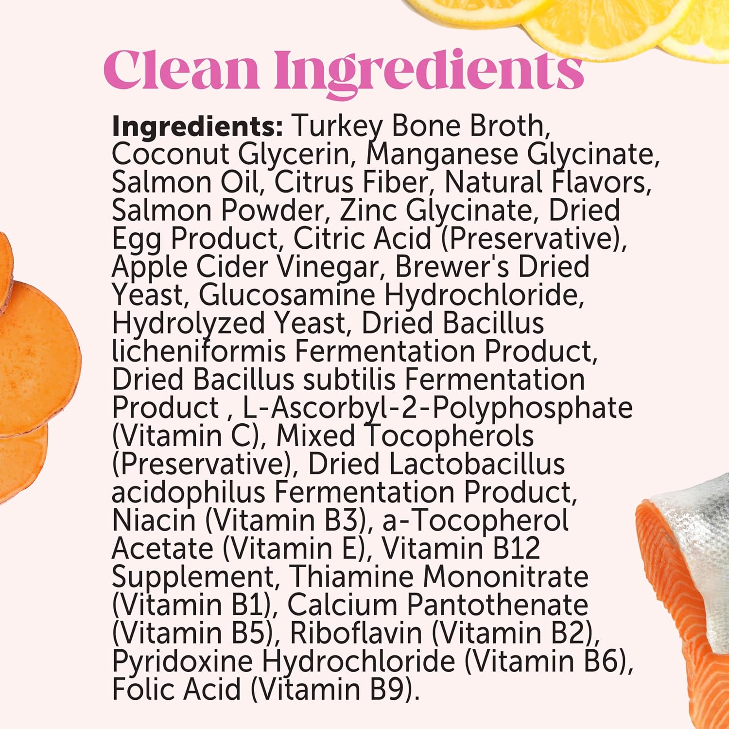 Multivitamínico Líquido para Perros con Aceite de Salmón y Caldo de Huesos - Omega 3, Glucosamina, Prebióticos y Postbióticos - 12 oz (354 ml)