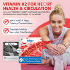 Nextdia Vitamina K2 Gominolas MK-7 200 mcg y MK-4 500 mcg - Full Spectrum Sin Azúcar - Pack de 2