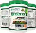 Vital First Daily Greens - Mezcla de Superalimentos con Vegetales Orgánicos y Enzimas - Sabor Tropical 306g