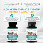 AminAmend Suplemento Muscular para Perros y Gatos Pequeños con CaHMB y Vitamina D3 - 30 Cápsulas