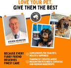 Multivitamínico para Perros 10 en 1 con Omega Fish Oil y Glucosamina – 120 Masticables