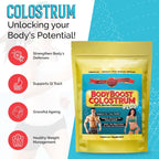 BodyBoost Calostro Bovino en Polvo 1 kg - 100% Calostro de Vaca Alimentada con Pasto