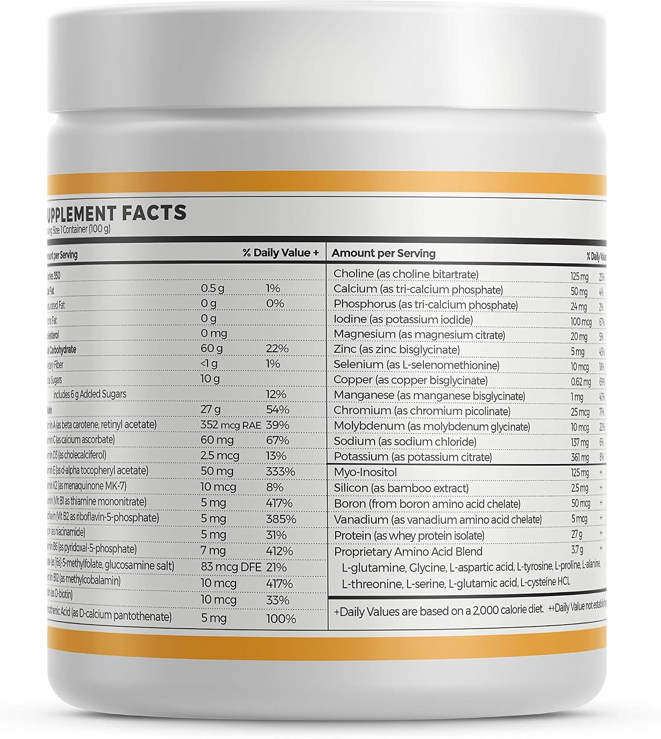 Absorb Plus Proteína Aislada - Suplemento Dietético para la Salud Intestinal (100 g, Vainilla Francesa)
