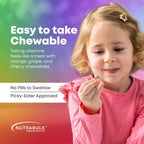 NutraBulk Multivitamínico Infantil - 1000 Comprimidos Masticables con Formas de Animales