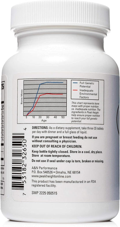 Peak Height Growth Supplement - Suplemento para el Crecimiento en Altura, 12 Paquetes – Image 6
